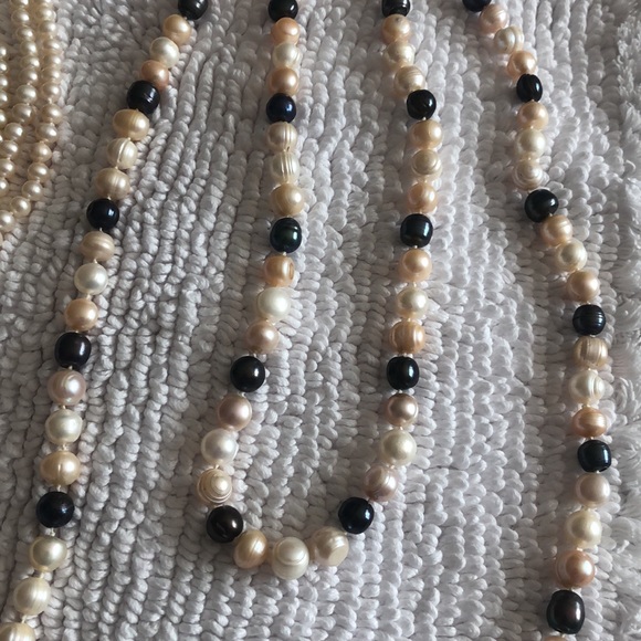 Set of two pearl necklaces - Picture 5 of 9